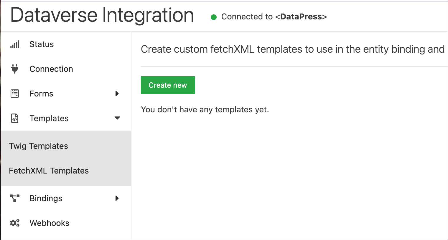 Twig templates Storage