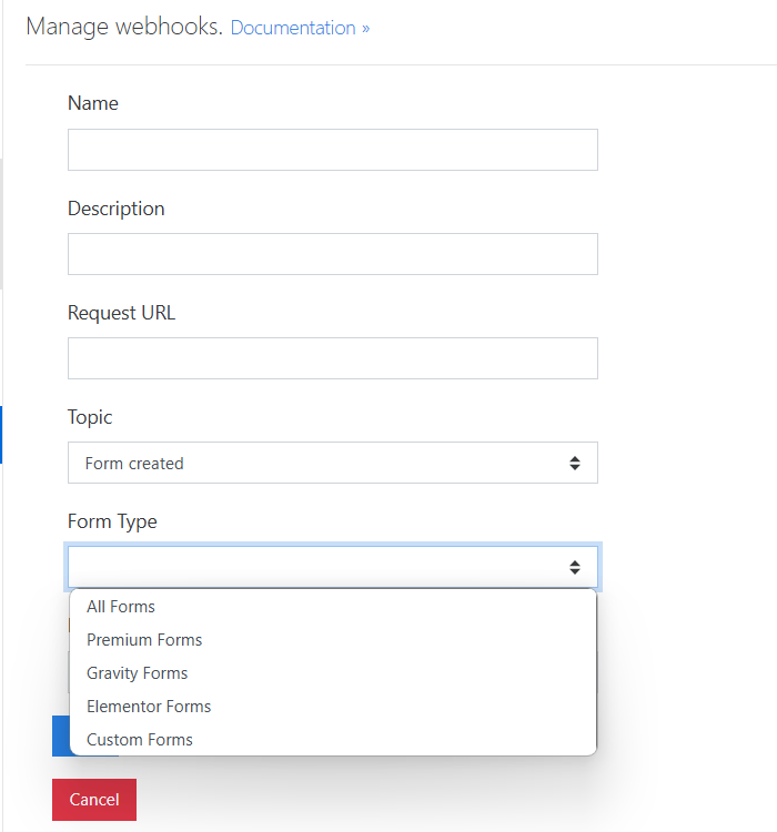 Add webhooks